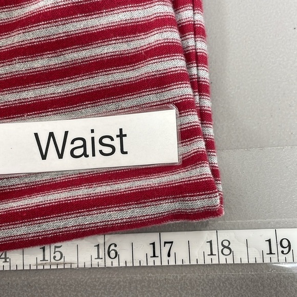 We The Free Dress Women's Small Red Grey Striped Short Sleeve T-Shirt - Picture 13 of 15